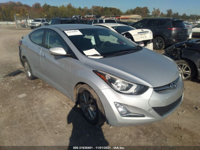 HYUNDAI ELANTRA 2014 kmhdh4ae9eu132844