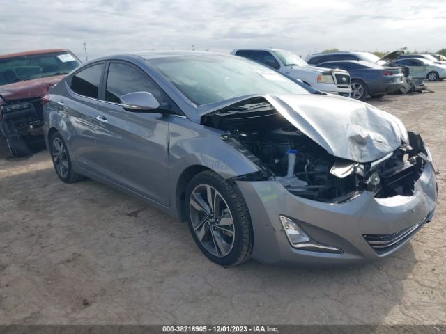 HYUNDAI ELANTRA 2014 kmhdh4ae9eu152446