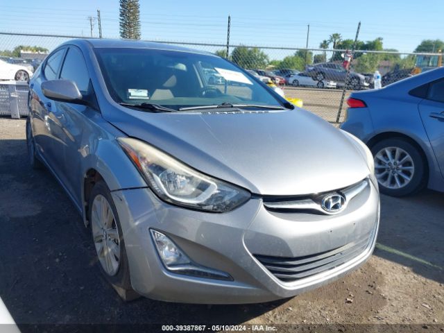 HYUNDAI ELANTRA 2014 kmhdh4ae9eu153693