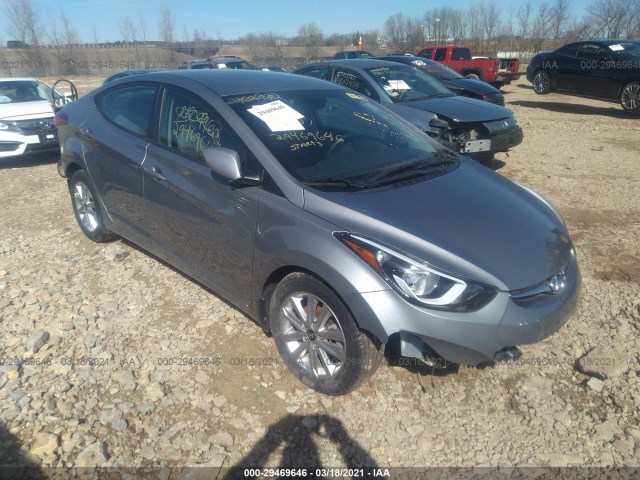 HYUNDAI ELANTRA 2014 kmhdh4ae9eu157016