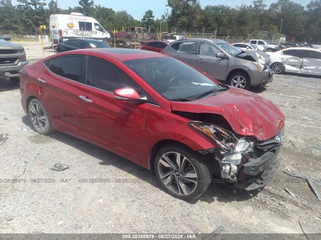 HYUNDAI ELANTRA 2014 kmhdh4ae9eu158490