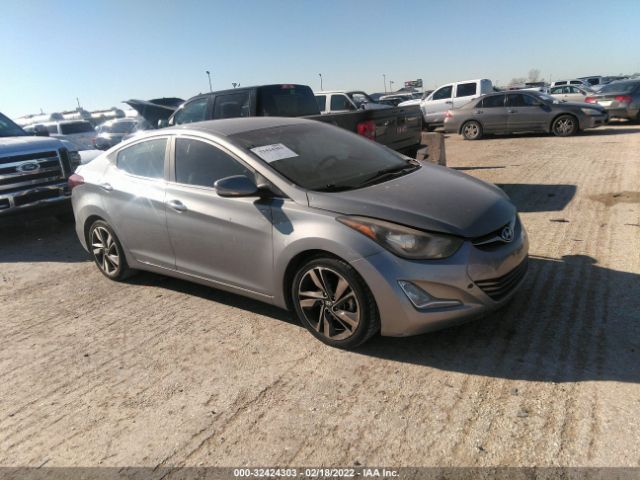 HYUNDAI ELANTRA 2014 kmhdh4ae9eu161731