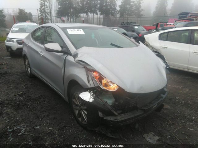 HYUNDAI ELANTRA 2014 kmhdh4ae9eu170090