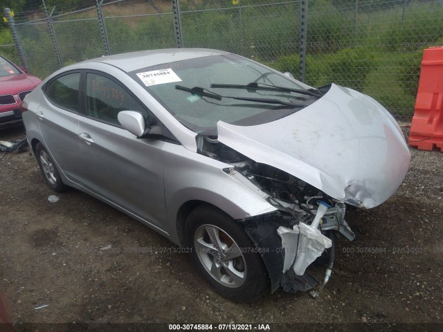 HYUNDAI ELANTRA 2014 kmhdh4ae9eu172003