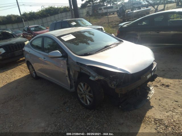 HYUNDAI ELANTRA 2014 kmhdh4ae9eu174060