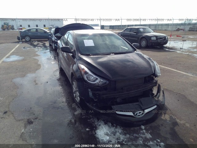 HYUNDAI ELANTRA 2014 kmhdh4ae9eu176715