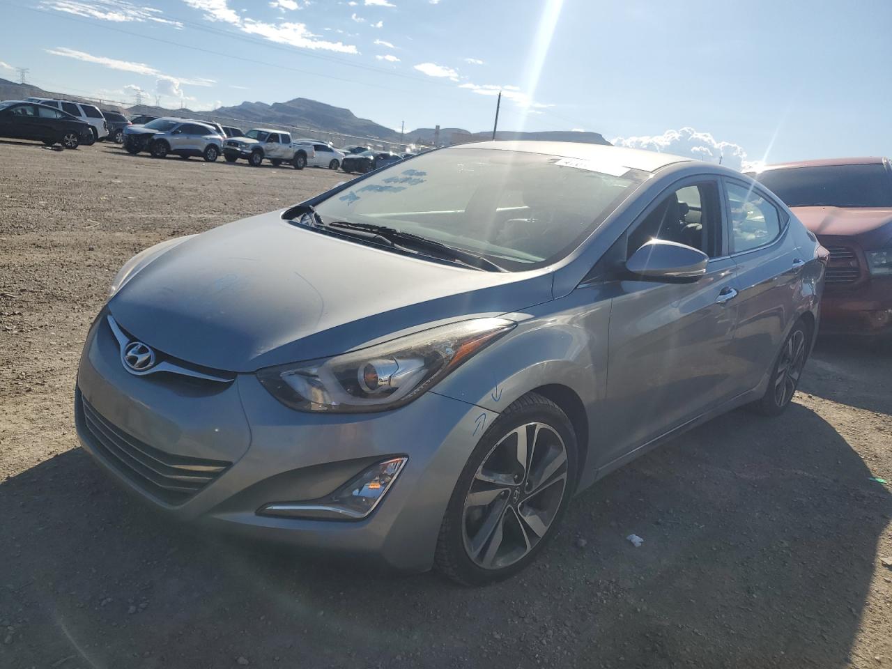 HYUNDAI ELANTRA 2014 kmhdh4ae9eu178481