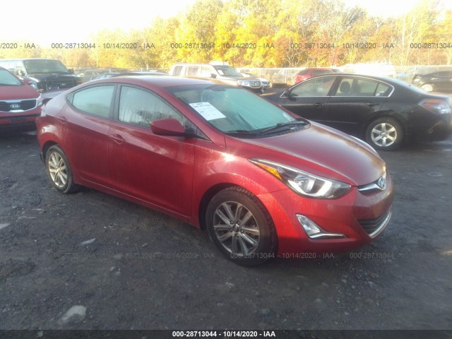 HYUNDAI ELANTRA 2014 kmhdh4ae9eu180912