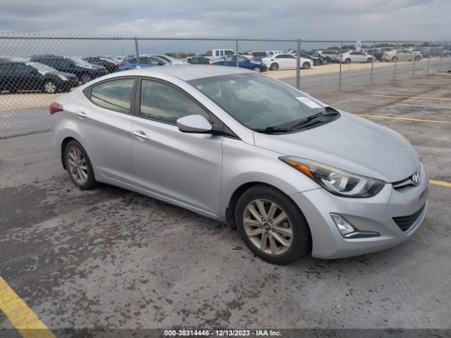 HYUNDAI ELANTRA 2014 kmhdh4ae9eu181042