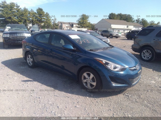 HYUNDAI ELANTRA 2014 kmhdh4ae9eu182420