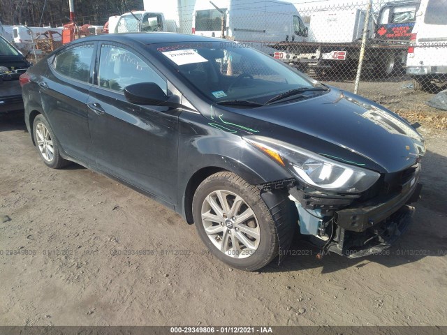 HYUNDAI ELANTRA 2014 kmhdh4ae9eu189190