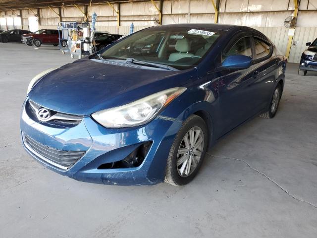 HYUNDAI ELANTRA 2014 kmhdh4ae9eu189903