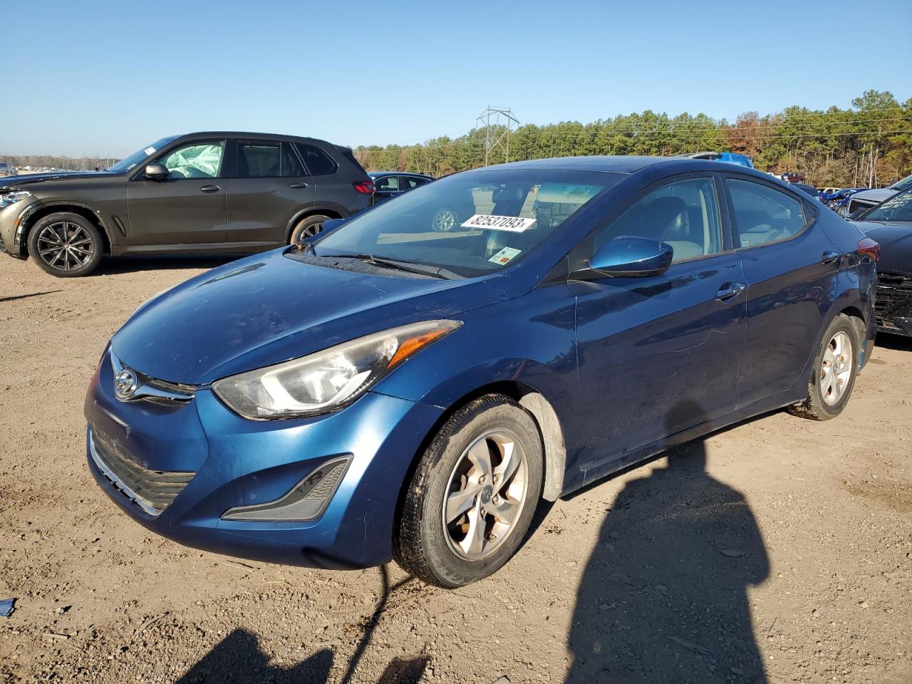 HYUNDAI ELANTRA 2014 kmhdh4ae9eu196267