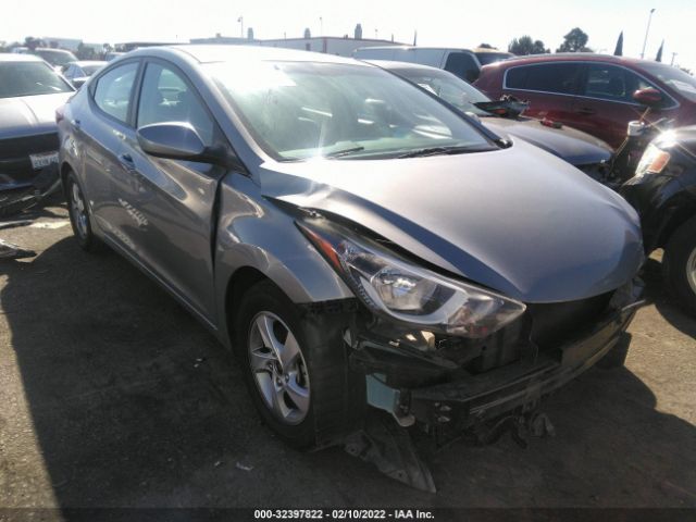 HYUNDAI ELANTRA 2014 kmhdh4ae9eu203119