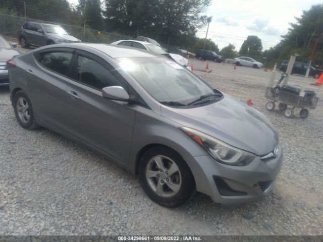 HYUNDAI ELANTRA 2014 kmhdh4ae9eu207512