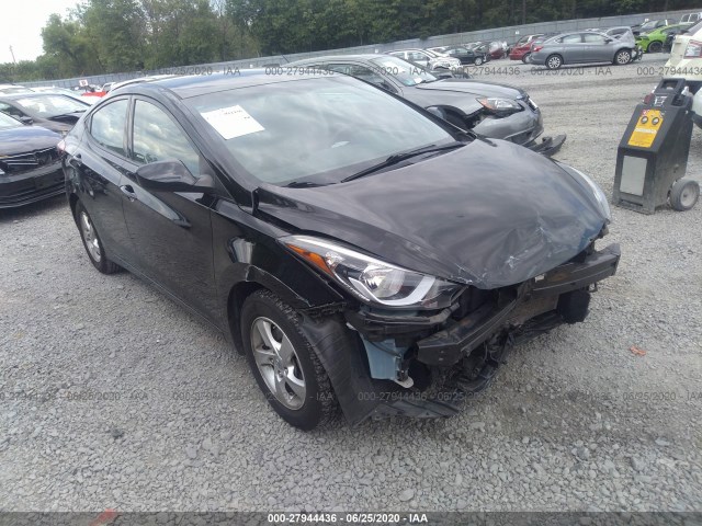 HYUNDAI ELANTRA 2014 kmhdh4ae9eu218767