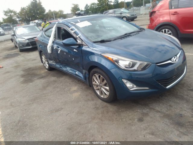 HYUNDAI ELANTRA 2015 kmhdh4ae9fu224084