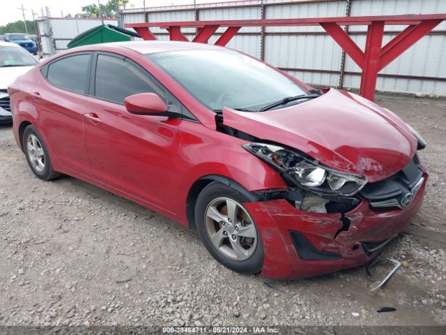 HYUNDAI ELANTRA 2015 kmhdh4ae9fu249907