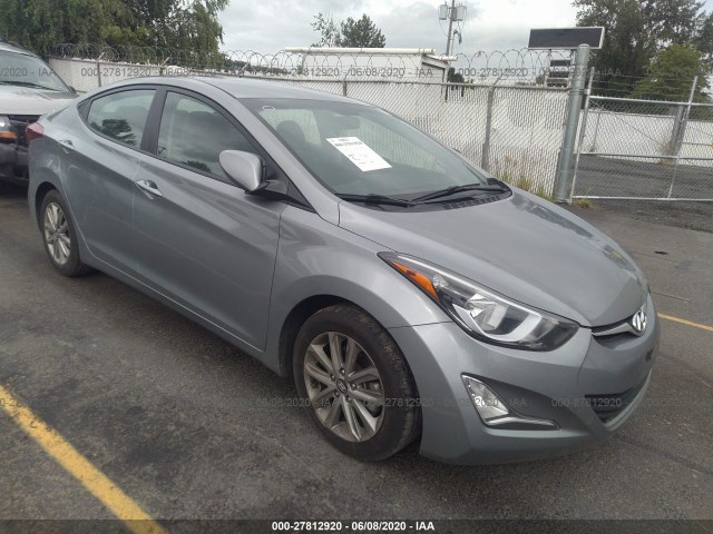 HYUNDAI ELANTRA 2015 kmhdh4ae9fu253570