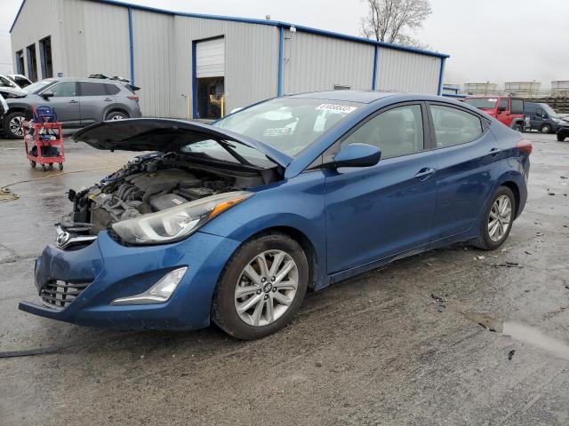 HYUNDAI ELANTRA 2015 kmhdh4ae9fu254184