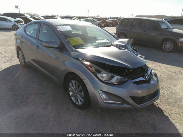 HYUNDAI ELANTRA 2015 kmhdh4ae9fu279828