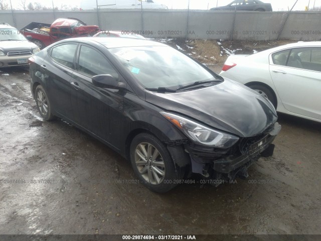 HYUNDAI ELANTRA 2015 kmhdh4ae9fu310138