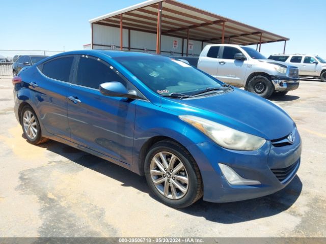 HYUNDAI ELANTRA 2015 kmhdh4ae9fu321608