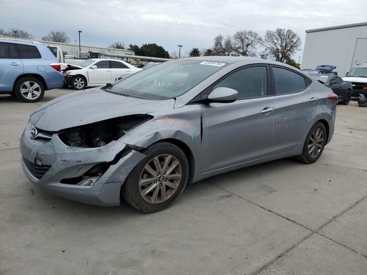 HYUNDAI ELANTRA 2015 kmhdh4ae9fu348453