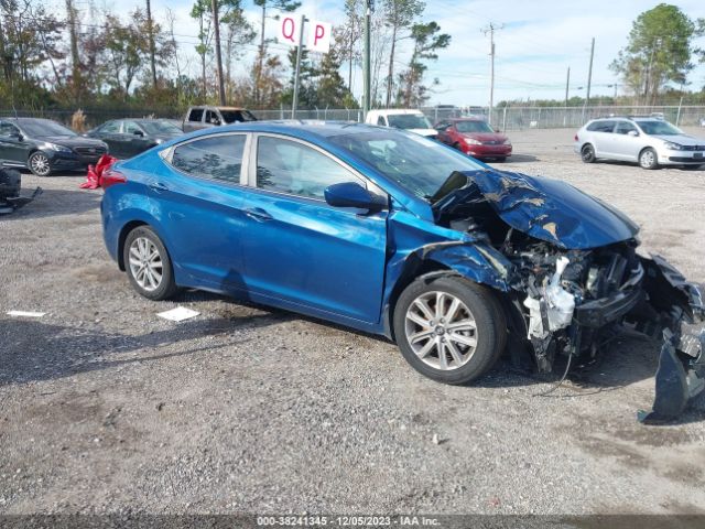 HYUNDAI ELANTRA 2015 kmhdh4ae9fu351076