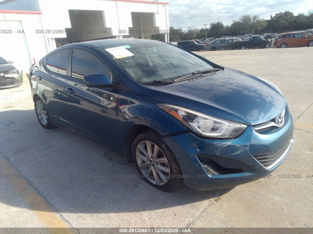 HYUNDAI ELANTRA 2015 kmhdh4ae9fu351238