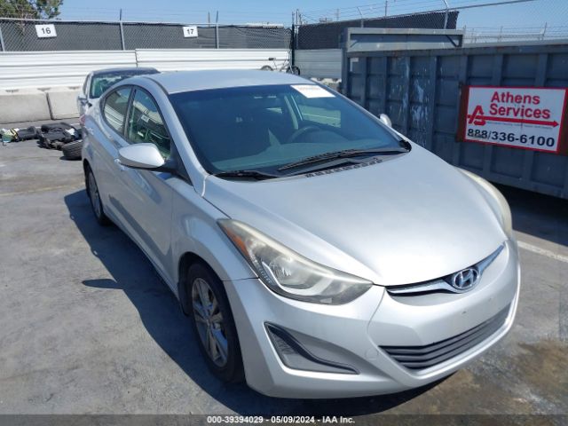 HYUNDAI ELANTRA 2015 kmhdh4ae9fu378861