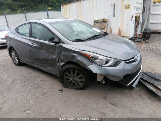 HYUNDAI ELANTRA 2015 kmhdh4ae9fu382294