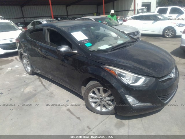 HYUNDAI ELANTRA 2015 kmhdh4ae9fu389553