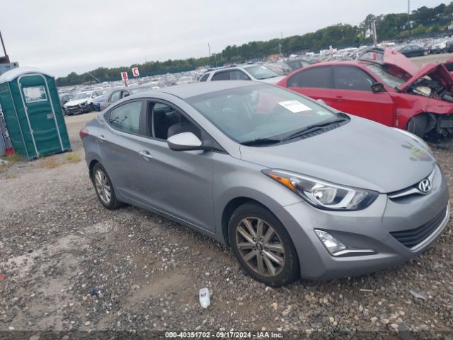 HYUNDAI ELANTRA 2015 kmhdh4ae9fu420252