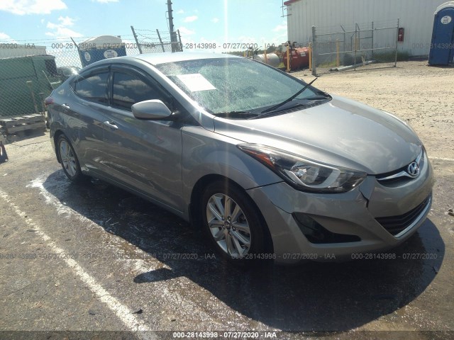 HYUNDAI ELANTRA 2015 kmhdh4ae9fu420509