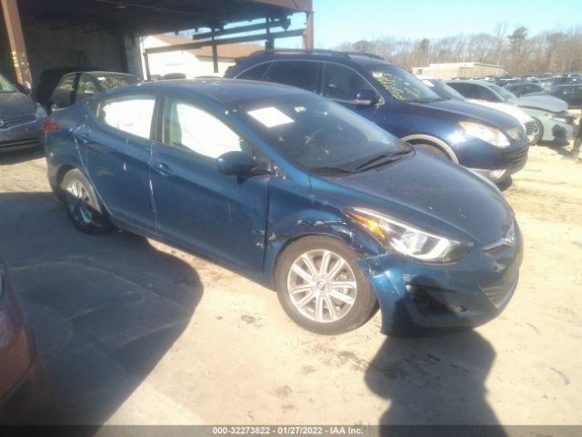 HYUNDAI ELANTRA 2015 kmhdh4ae9fu445474