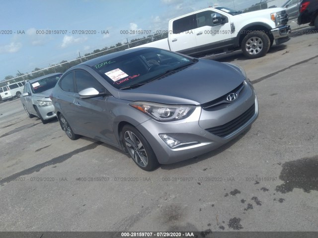 HYUNDAI ELANTRA 2015 kmhdh4ae9fu455583