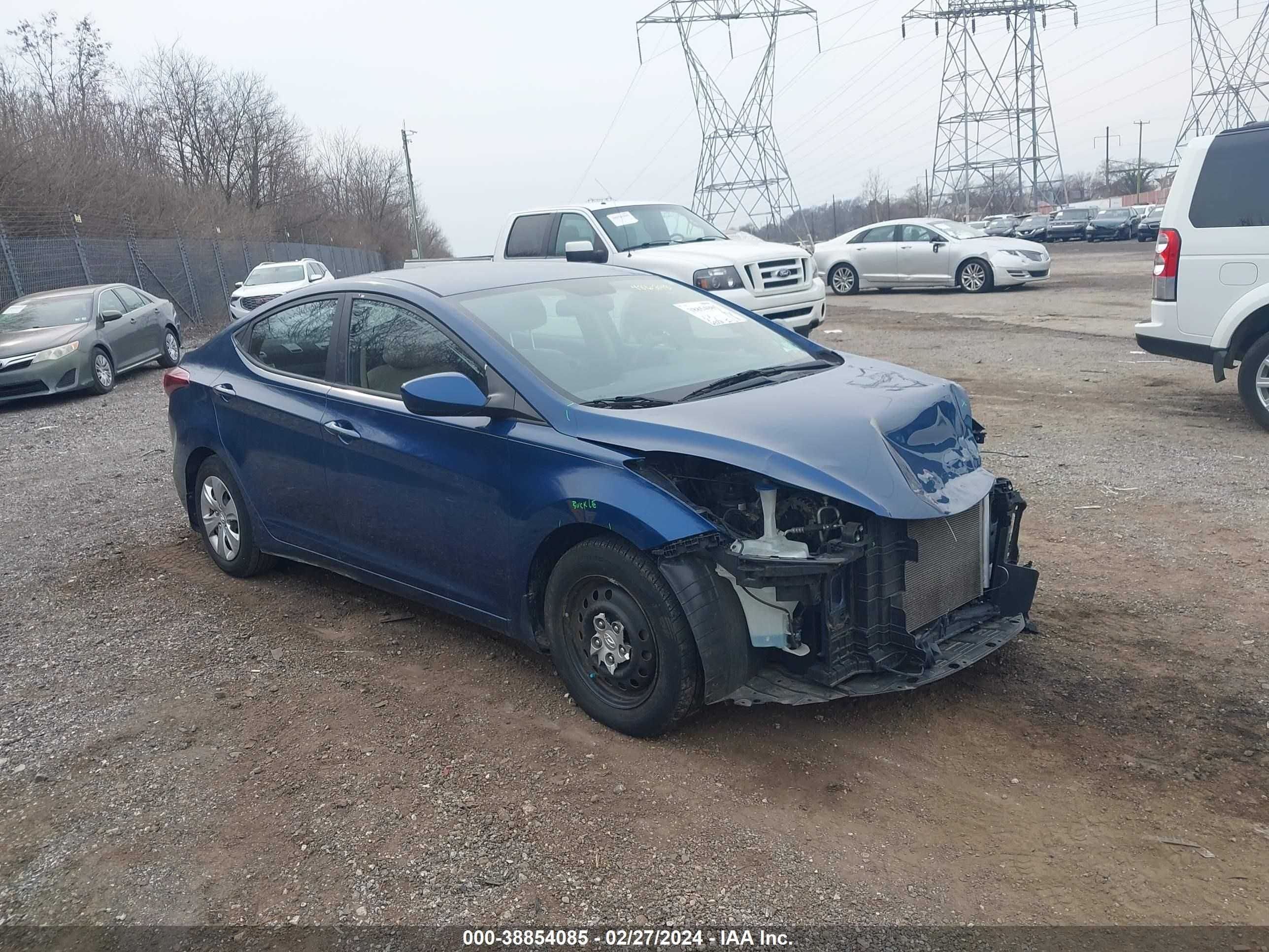 HYUNDAI ELANTRA 2016 kmhdh4ae9gu486298