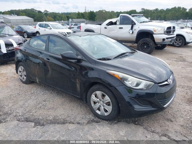 HYUNDAI ELANTRA 2016 kmhdh4ae9gu490528