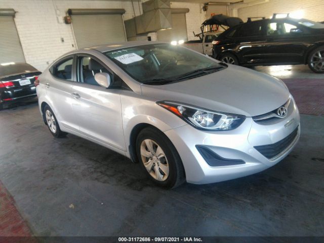 HYUNDAI ELANTRA 2016 kmhdh4ae9gu490898