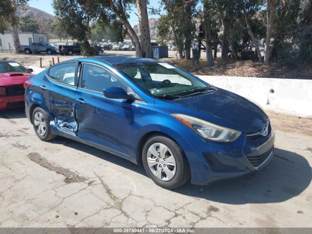 HYUNDAI ELANTRA 2016 kmhdh4ae9gu491291