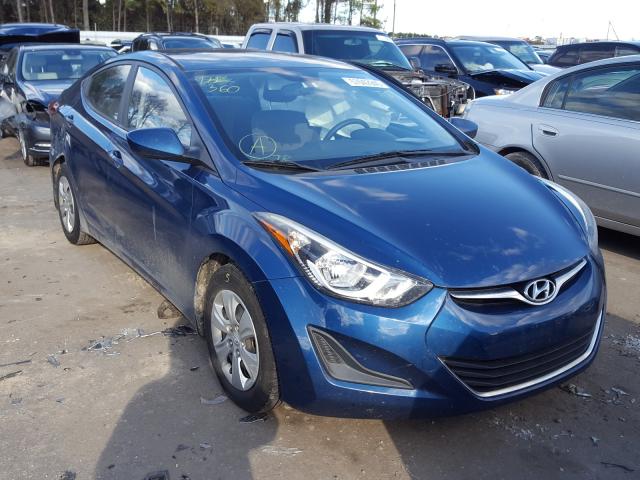 HYUNDAI ELANTRA SE 2016 kmhdh4ae9gu492635