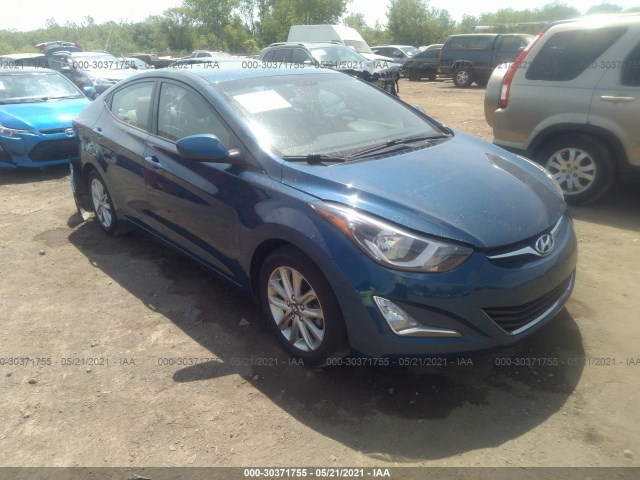 HYUNDAI ELANTRA 2016 kmhdh4ae9gu502435