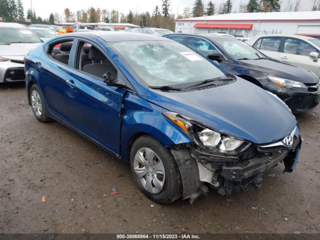 HYUNDAI ELANTRA 2016 kmhdh4ae9gu516514