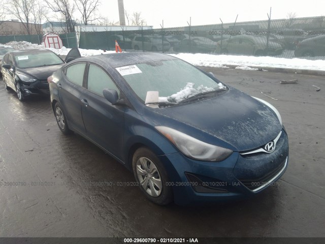 HYUNDAI ELANTRA 2016 kmhdh4ae9gu532499