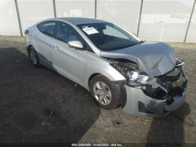 HYUNDAI ELANTRA 2016 kmhdh4ae9gu544264