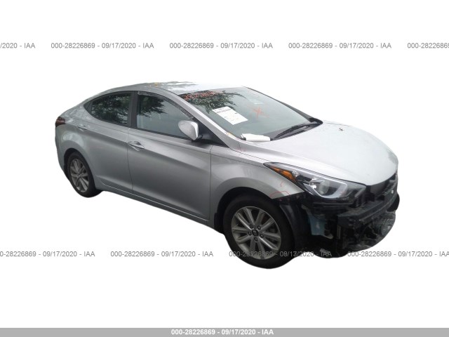 HYUNDAI ELANTRA 2016 kmhdh4ae9gu545611