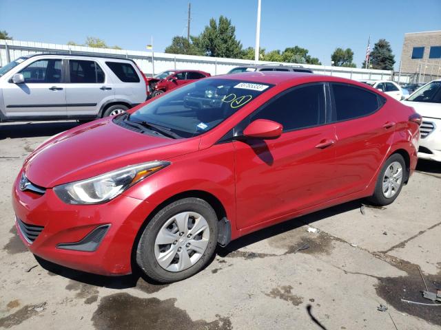 HYUNDAI ELANTRA SE 2016 kmhdh4ae9gu546144