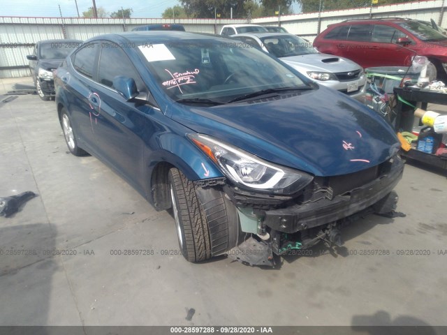 HYUNDAI ELANTRA 2016 kmhdh4ae9gu564935