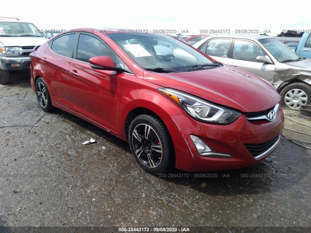 HYUNDAI ELANTRA 2016 kmhdh4ae9gu583078